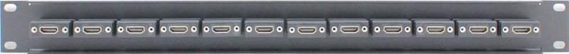 PPG12-HDMI - HDMI Patch Panel Rear View