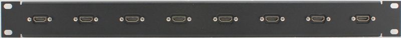 PPG8-HDMI - HDMI Patch Panel Front View