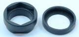 Black Colored Isolation Washers 3/8 to 1/2