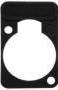 Neutrik DSS Colored ID Plate - Black