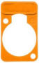 Neutrik DSS Colored ID Plate - Orange