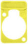 Neutrik DSS Colored ID Plate - Yellow