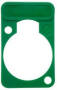 Neutrik DSS Colored ID Plate - Green