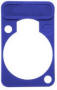 Neutrik DSS Colored ID Plate - Blue