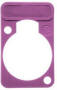 Neutrik DSS Colored ID Plate - Violet