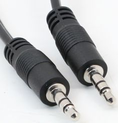 3.5mm Male to 3.5mm Male - TRS - 3 Foot