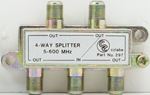 F Splitter - 4 Way