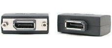 DisplayPort Female to Female Bulkhead DB15 Mount