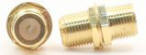 F Splice - Gold - 3/8 Round Mount