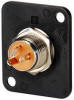 EHPBSMRB - Momentary Switch SPDT D Series Mount - Rear