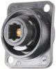 EHTL2 - Switchcraft Toslink Bulkhead XLR D-Series Mount Rear