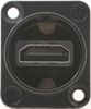 NAHDMI-W-B - HDMI Bulkhead D-Series Mount - Front