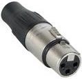 NC3FX-1 XLR 3 Pin Female Cable End