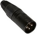 NC3MX-B XLR 3 Pin Male Cable End