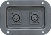 RDP3BX2-NC3FPP XLR Recessed Dish Plate