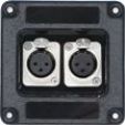 RDP3PX2-NA3FDM XLR Recessed Dish Plate