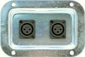 RDP3ZX2-NC3FPP XLR Recessed Dish Plate