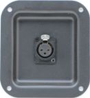 RDP4BX1-NC3FDLB XLR Recessed Dish Plate