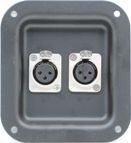 RDP4BX2-XLRB3F XLR Recessed Dish Plate