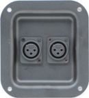 RDP4BX2-NC3FPP XLR Recessed Dish Plate