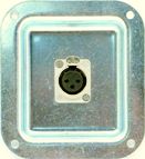 RDP4ZX1-NA3FDM XLR Recessed Dish Plate