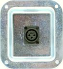 RDP4ZX1-NC3FPP XLR Recessed Dish Plate