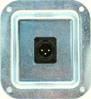 RDP4ZX1-NC3MDLB XLR Recessed Dish Plate