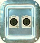 RDP4ZX2-XLRB3F XLR Recessed Dish Plate