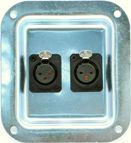 RDP4ZX2-NC3FDS XLR Recessed Dish Plate