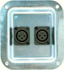 RDP4ZX2-NC3FPP XLR Recessed Dish Plate