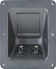 RDP6BX2D-NC3FDLA XLR Recessed Dish Plate