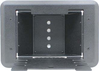 4 Port Female 1/2 D Floor Box - Unloaded