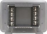 8 Port XLR Floor Box - NC3FD-L-1