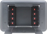 8 Port TRS Floor Box - NJ3FP6C-B