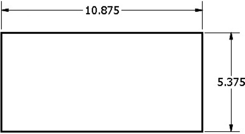 Large Floor Box Suggested Hole Size