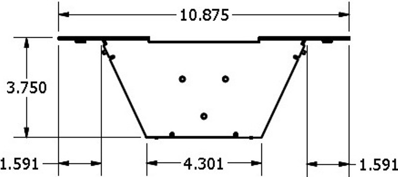 Large Floor Box Side View