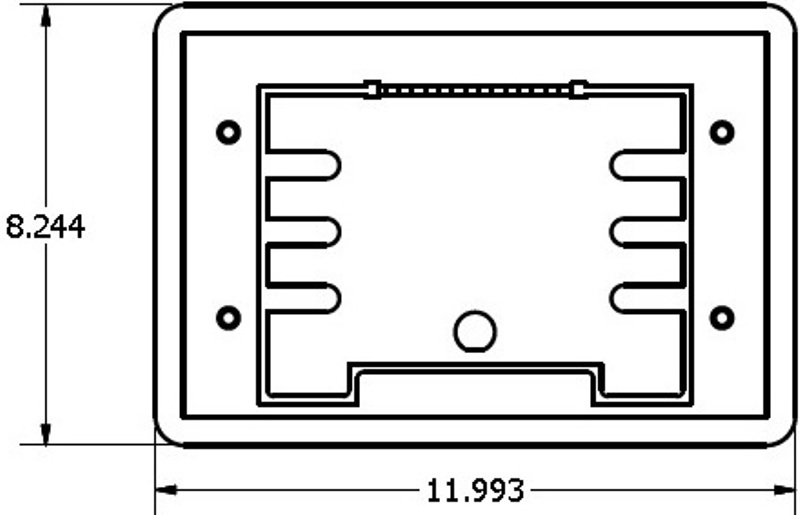 Large Floor Box Lid View