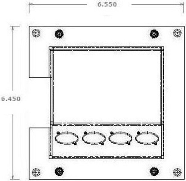 Small Floor Box Top View