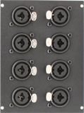 8 Port XLR/TRS Combo Floor Box Bottom