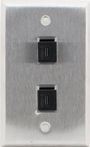 2 Port Single Gang USB 3.1 C to C Face Plate