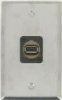 1 Port Single Gang USB 2.0 Face Plate