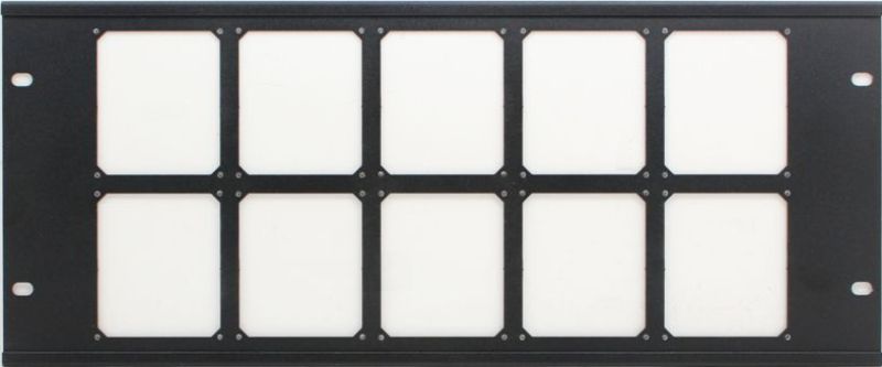 10 Port Module Plate Wall Plate