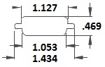 DB15 Hole Specs