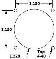 G Series Hole Specs