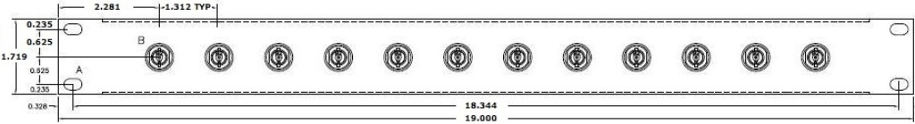 12 Port Patch Panel Specs