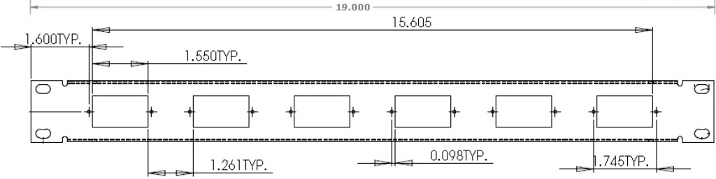 6 Port Speaker Patch Panel Specs