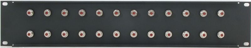 PPD24-FB1IS - F Patch Panel Rear View