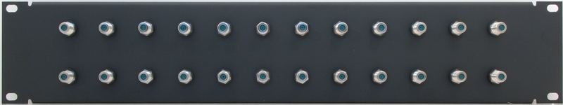 PPD24-FB3IS - F Patch Panel Front View