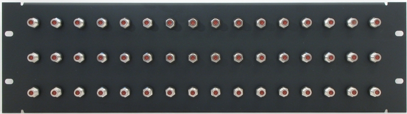 PPD48-FB1IS - F Patch Panel Front View