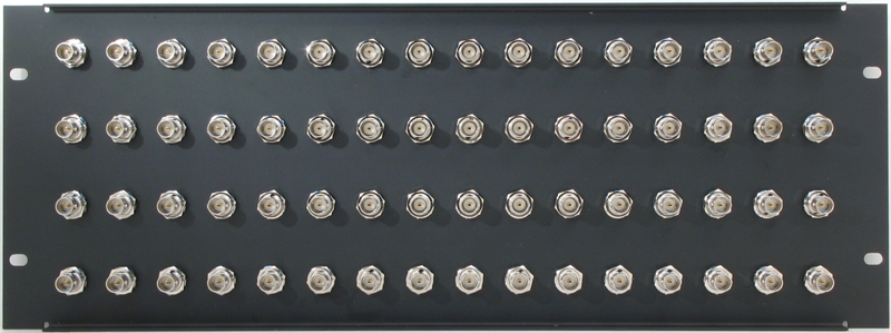 PPD64-BCJJRK – 12G-SDI BNC Patch Panel Rear View